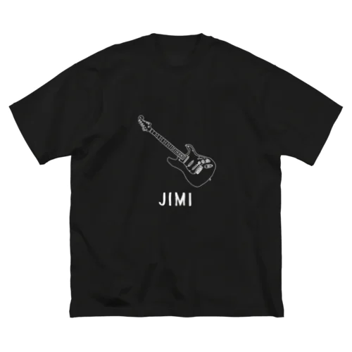 JIMI ーwhite lineー ビッグシルエットTシャツ