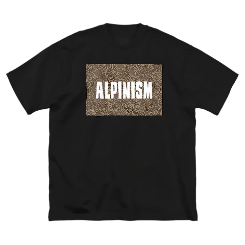 alpinism contour ビッグシルエットTシャツ