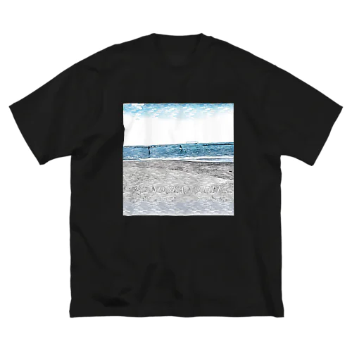 NO.SEA,NO.LIFE ビッグシルエットTシャツ