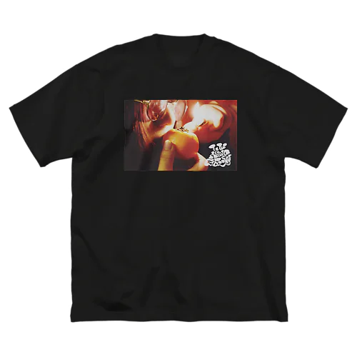 Orange Pipe Tee ビッグシルエットTシャツ