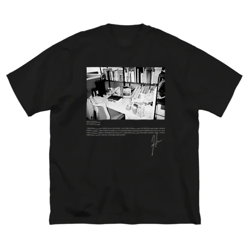 "JUN IIZUKA" Front print T-shirts Big T-Shirt