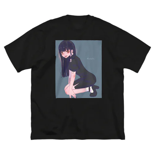 舌ピちゃん Big T-Shirt