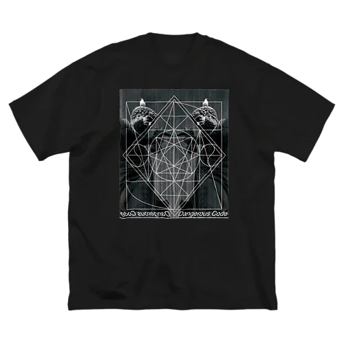 Dangerous Code Graphic Big Silhouette Tee (Zeus)  ビッグシルエットTシャツ