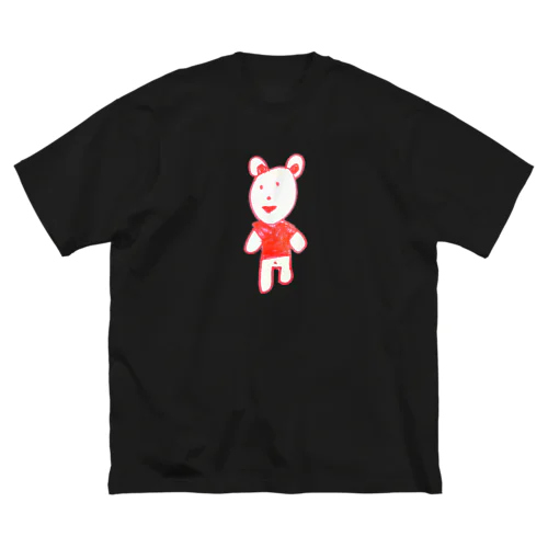 くま ビッグシルエットTシャツ