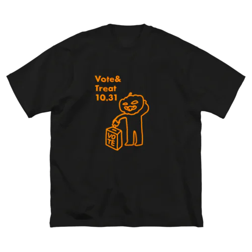 VOTE&TREAT ビッグシルエットTシャツ