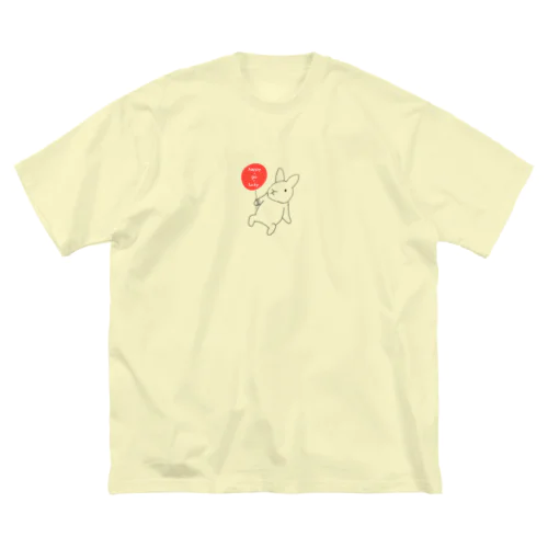 happy-go-lucky ビッグシルエットTシャツ