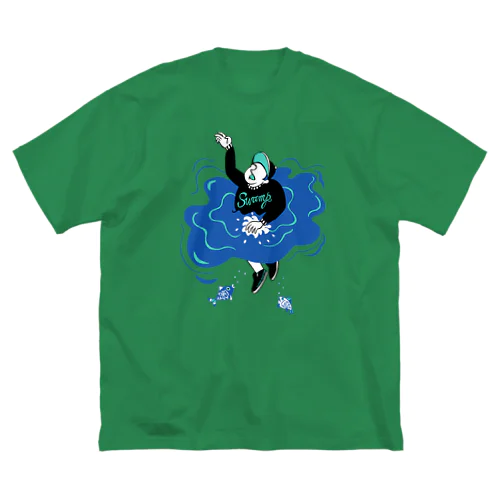 Super Positive Blue Big T-Shirt