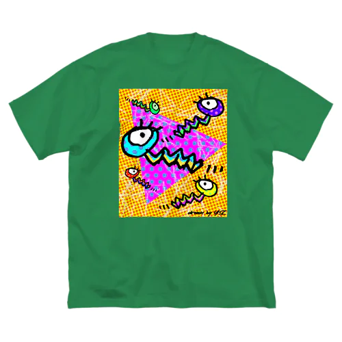 GRAFFITI WORM ビッグシルエットTシャツ