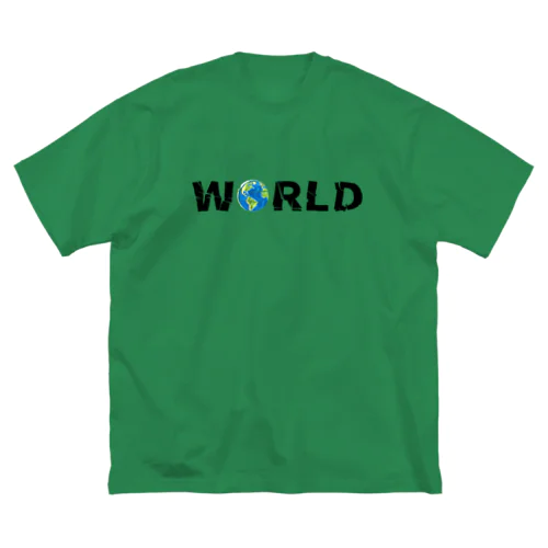 WORLD(英字＋１シリーズ) ビッグシルエットTシャツ