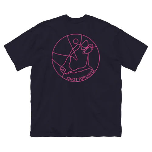 【仮想チーム】PINK BULLS/COWS ビッグシルエットTシャツ