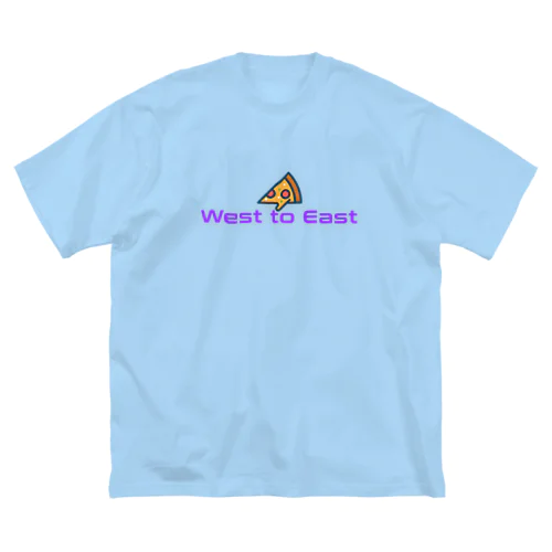 西から東pizza Big T-Shirt