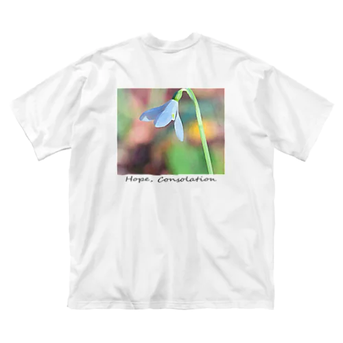 Snow Drop Tee ビッグシルエットTシャツ