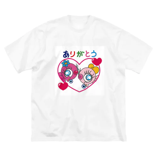 チアリングぼんちゃん”ありがとう”Tシャツ ビッグシルエットTシャツ