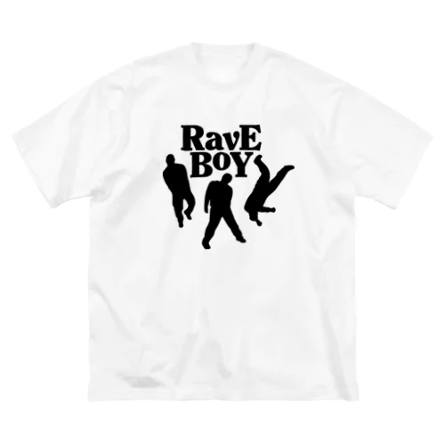 Rave Boy Records ビッグシルエットTシャツ