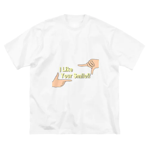 I Like Your Smile!! ビッグシルエットTシャツ