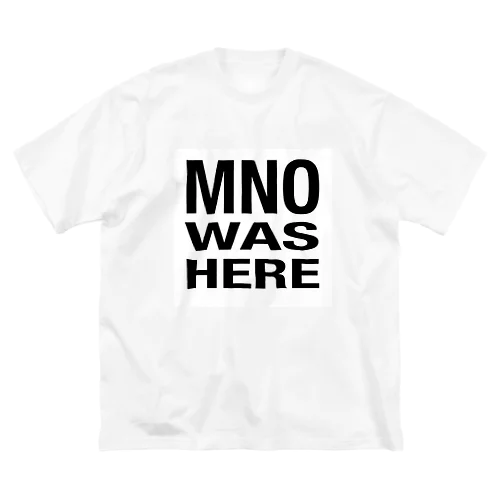 Muneo WAS HERE ビッグシルエットTシャツ
