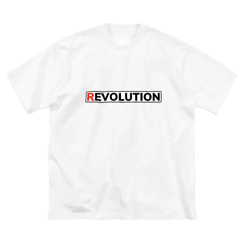 REVOLUTION EVOLUTION ビッグシルエットTシャツ