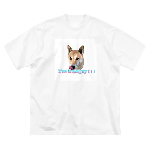 柴犬Sola-I’m hungry!!! ビッグシルエットTシャツ