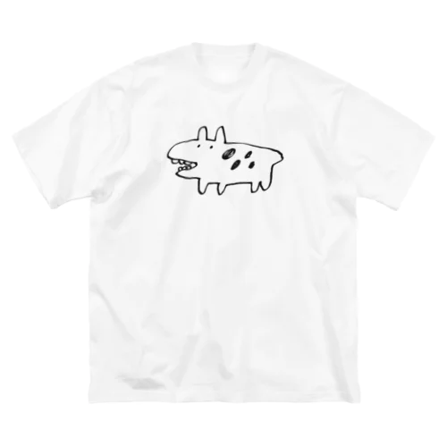 白い犬 Big T-Shirt