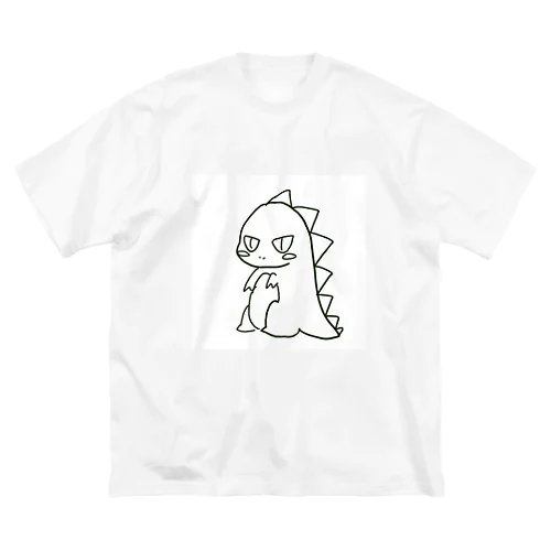 恐竜さん ビッグシルエットTシャツ