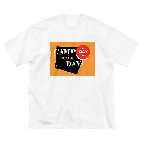 CAMP BLACK DAY ビッグシルエットTシャツ