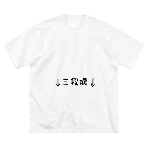 太っていて何が悪い Big T-Shirt