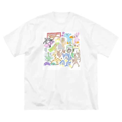 わくわく動物ランド Big T-Shirt