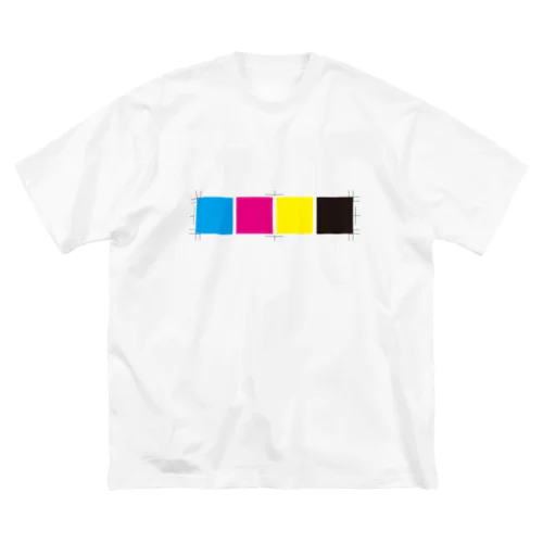 CMYK(横位置)シャツ Big T-Shirt