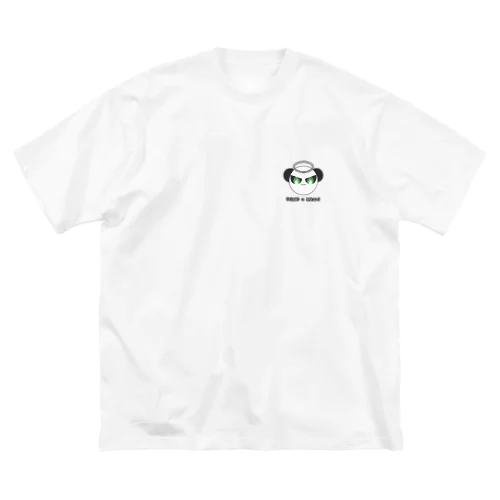 PAND × island Tシャツ（パンダイメージ） ビッグシルエットTシャツ