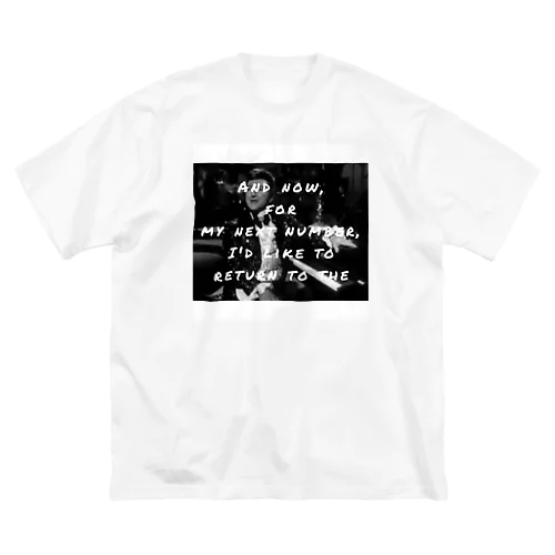 classic chop stick ビッグシルエットTシャツ