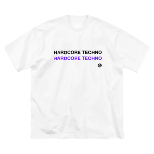 Hardcore Techno ビッグシルエットTシャツ