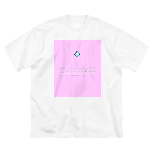 ドレスピンク ビッグシルエットTシャツ