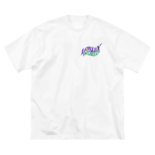 lonely WORLD ビッグシルエットTシャツ