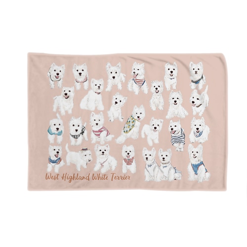 うちの子を探せ/ウェスティ Blanket