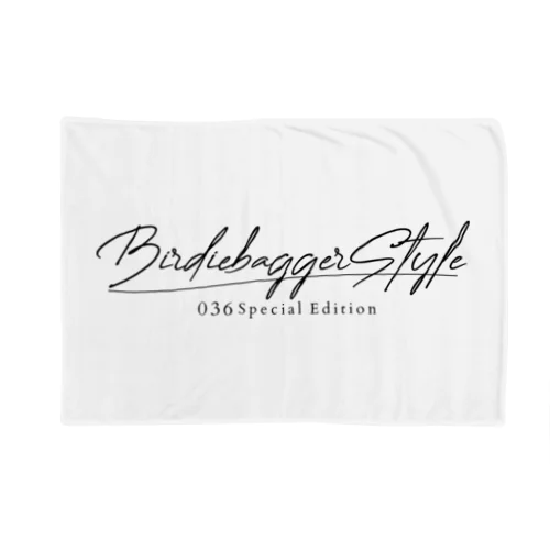 Birdie Bagger Style 036special edition（ブラックロゴ） Blanket