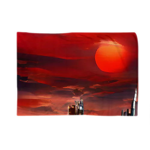 Red Night Blanket