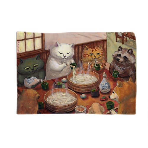 釜あげうどん Blanket