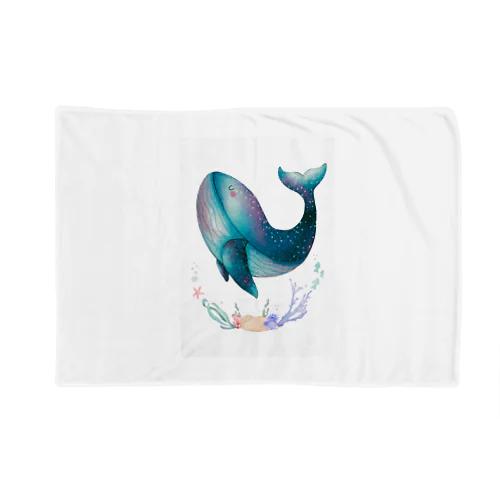 Dreaming whale  〜夢見るクジラ〜 Blanket