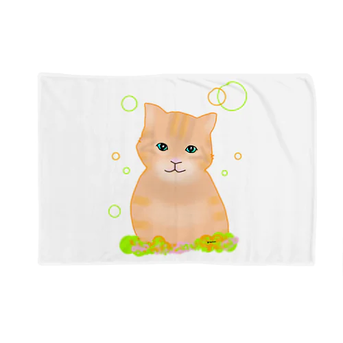 癒し猫　茶トラ Blanket