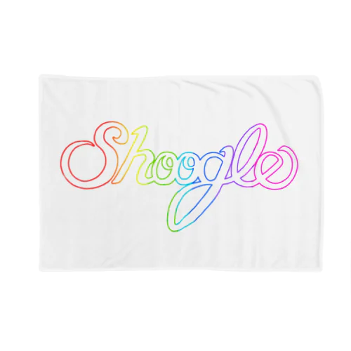Shoogle(シューグル) Rainbow Line ブランケット