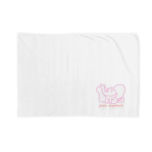 pink elephant Blanket