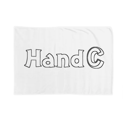 HandC  ロゴ シンプル Blanket