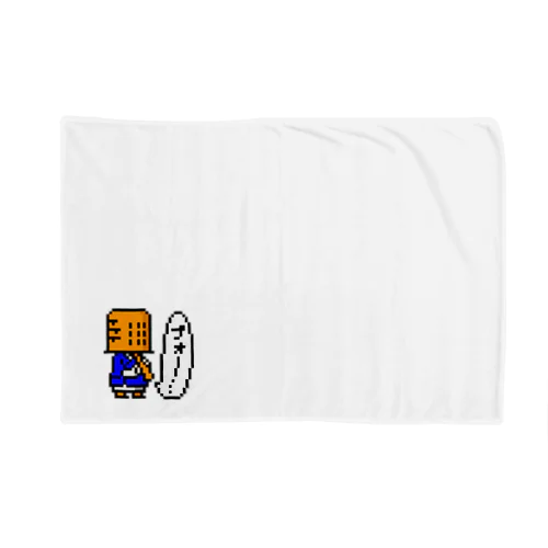 虚無僧（ドット） Blanket