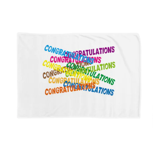 CONGRATULATIONS Blanket