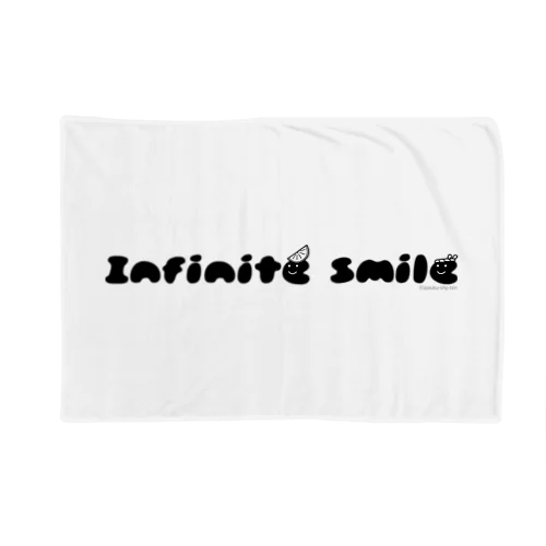 infinite smile（ねじり：黒） Blanket