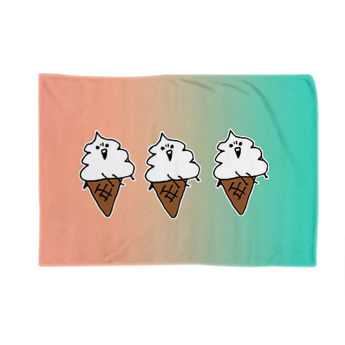 オシャンティ高いソフトクリーム Blanket