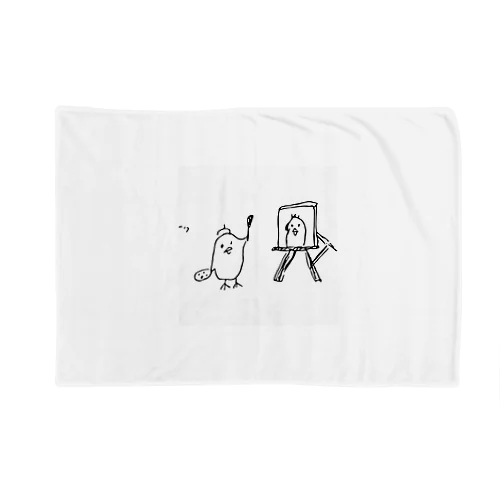 ピヨ画伯 Blanket