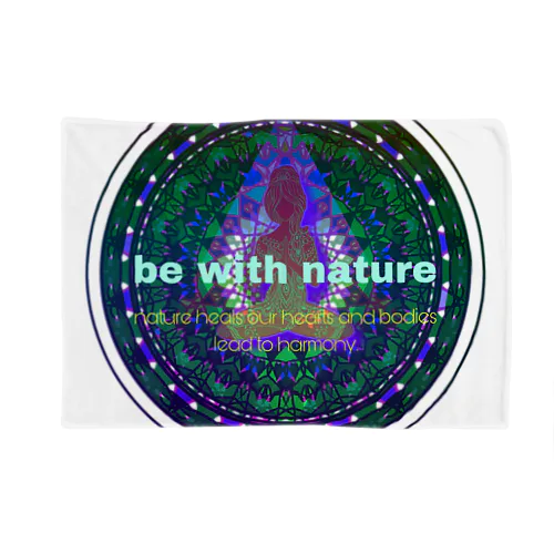 Be with nature ブランケット