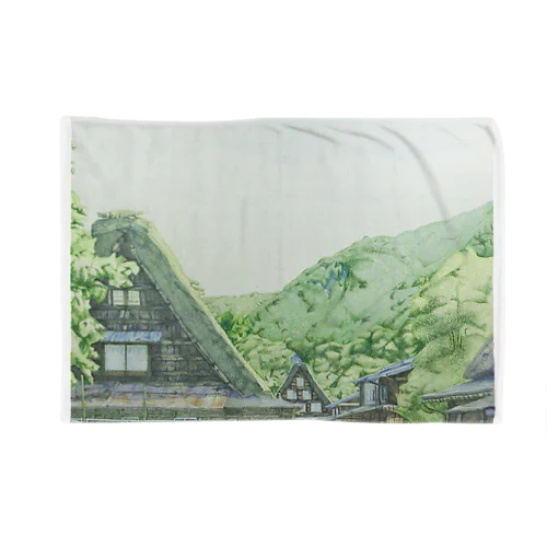 白川郷 Blanket