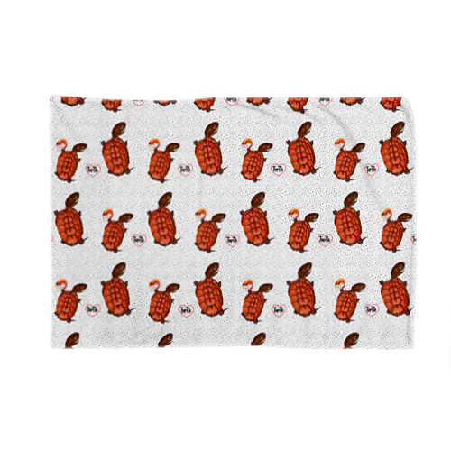 クサガメの子亀ちゃん フルグラフィック Blanket